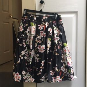 Choies floral skirt
